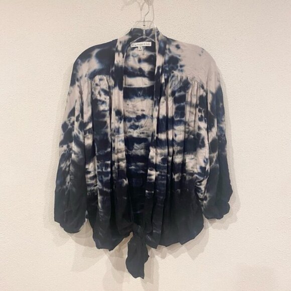 Young Fabulous & Broke Tops - Young Fabulous & Broke Tie Dye Cardigan Size Small EUC